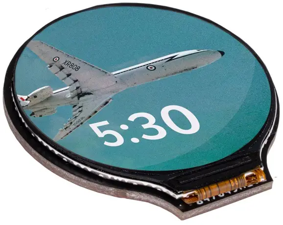 Joy-IT 19192 Round 1.28 Inch Circular IPS LCD Display