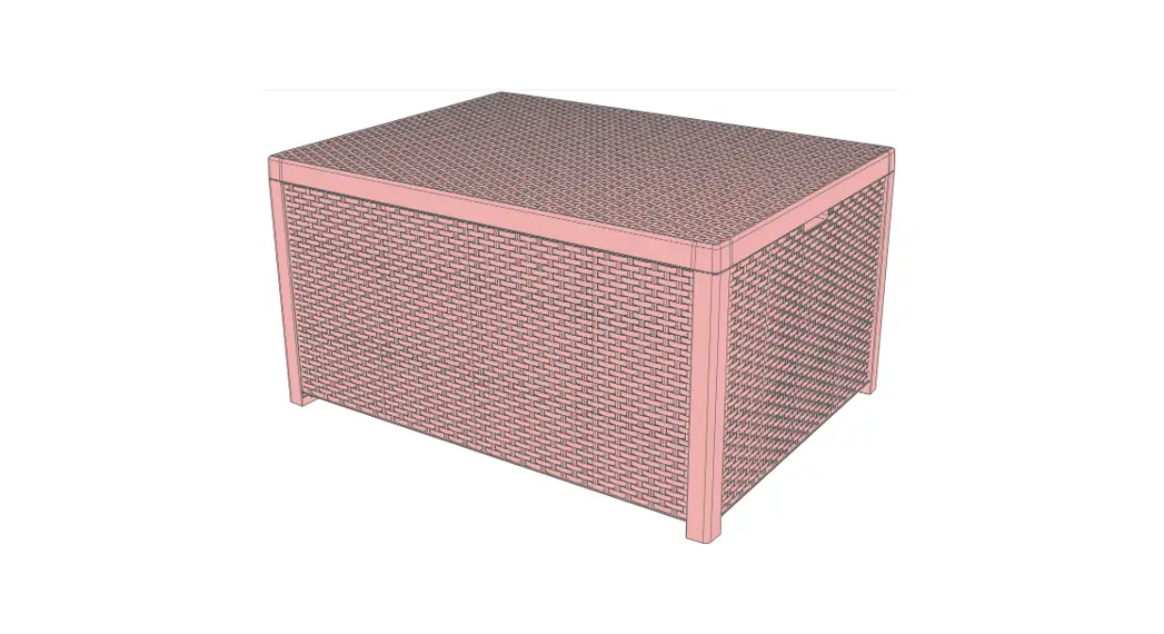 Keter Rosalie 6 Seater Corner Wicker Storage Instruction Manual Keter Rosalie 6 Seater Corner Wicker Storage Instruction Manual