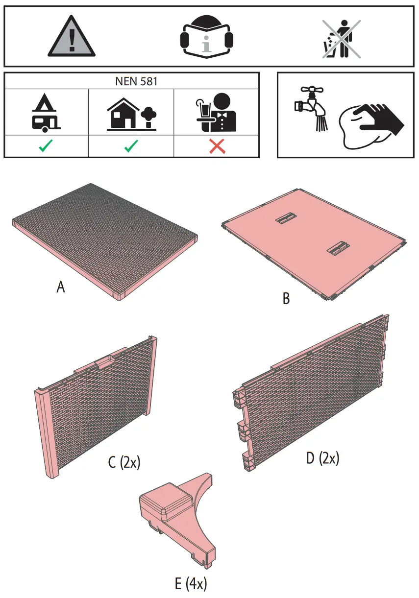 KeTeR Rosalie 6 Seater Corner Wicker Storage fig 3
