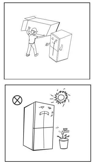 Midea MDRF648FG Series Refrigerator Four Door - Fg 7