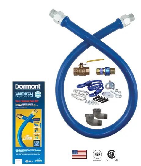 AllPoints RV47L-Gas-Connector-Restaurant-Equipment and-Supplies-Dormont-48 Inch-Gas-Equipment-Restraining-Cable-FIG- (20)