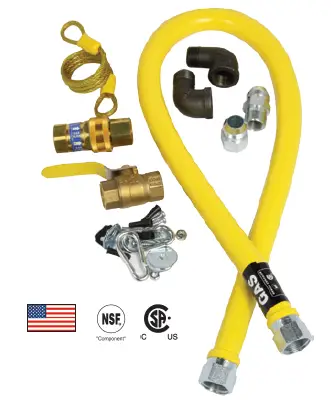 AllPoints RV47L-Gas-Connector-Restaurant-Equipment and-Supplies-Dormont-48 Inch-Gas-Equipment-Restraining-Cable-FIG- (22)