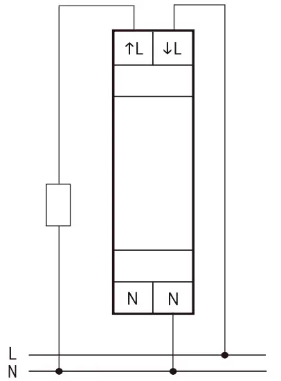 Eltako FWZ12-65A Wireless Single-Phase Energy Meter Transmitter - Figure 1