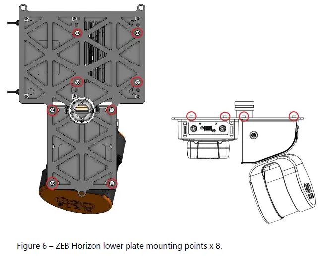 dji ZEB 600 Series Horizon UAV Mount-6