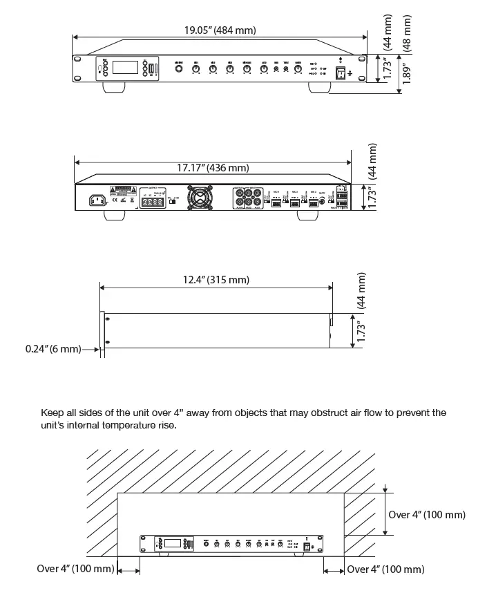 PURE-RESONANCE-AUDIO-RMA240BT-5-Channel-240W-Commercial-Rack-Mount-Mixer-Amplifie-FIG-10