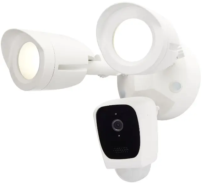 SATCO 65/900 LED Smart Security Floodlight and Camera