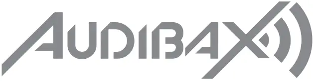 AUDIBAX logo.