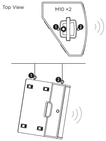 BOSE AMM112 Multipurpose Loudspeaker - Top View