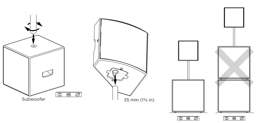BOSE AMM112 Multipurpose Loudspeaker - subwoofers.