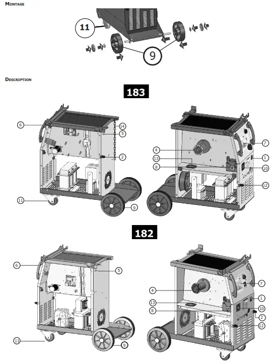 GYS Smartmig 142 Single Phase Welding Machine - fig 1