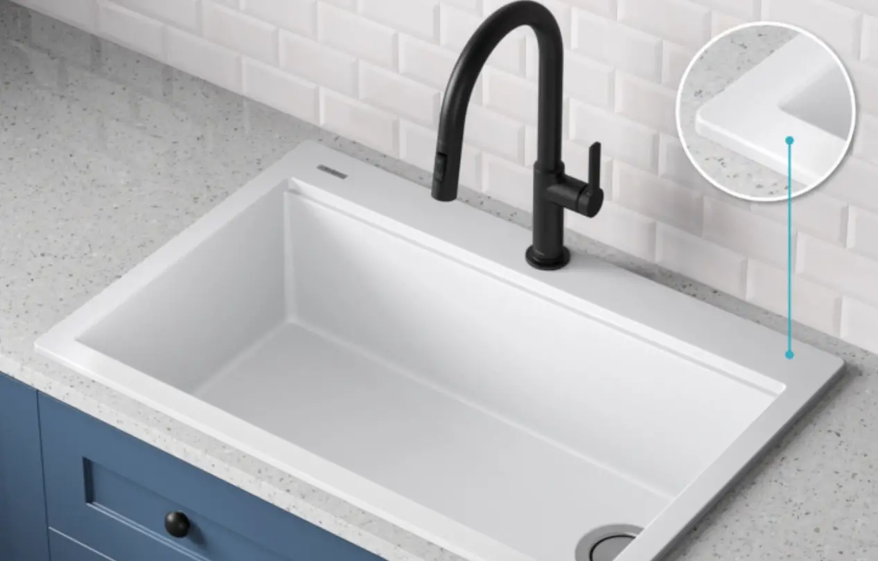Kraus Kgtw1-33 Ripiano Series Top Mount Kitchen Sinks Installation Guide Kraus Kgtw1-33 Ripiano Series Top Mount Kitchen Sinks Installation Guide