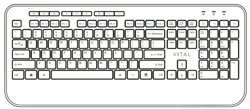 The Source 2.4Ghz Wireless Keyboard And Mouse