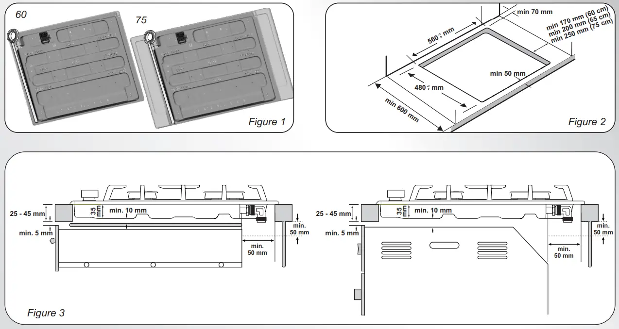 CANDY CHG6 Hobs - fig 1