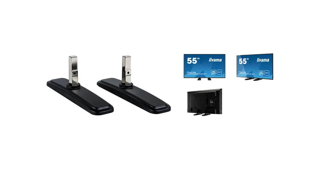 Iiyama Ostx40x81 Desk Feet Monitors Instructions