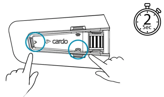 SWITCHING YOUR UNIT ON/OFF