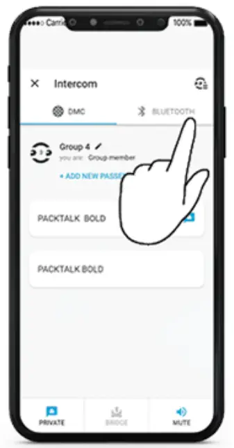 To initiate 2-way pairing