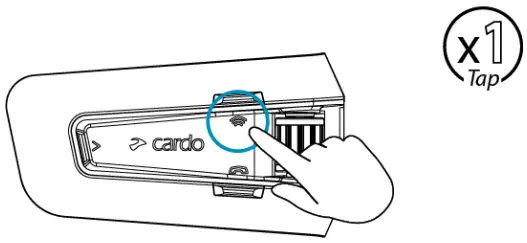 USING THE BLUETOOTH INTERCOM