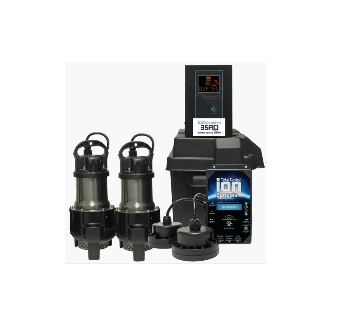 Ion Technologies 35aci Battery Backup Sump Pump System User Manual Ion Technologies 35aci Battery Backup Sump Pump System User Manual