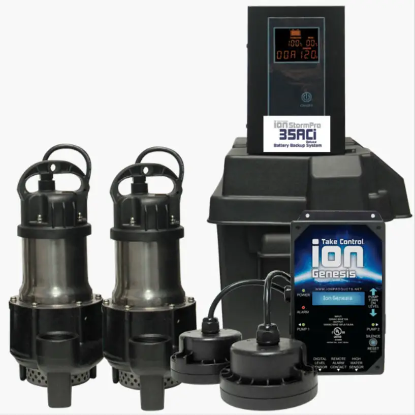 Ion Technologies 35ACi Battery Backup Sump Pump System