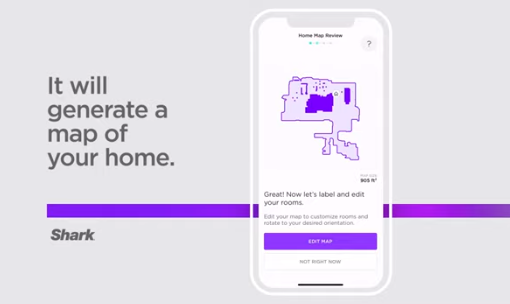 Sharkclean App - How To Set Up The Home Map (ai Series)