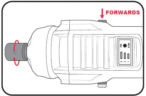 ozito PXBWS-400 Impact Wrench 07