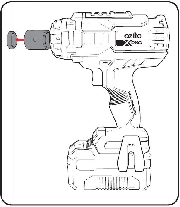 ozito PXBWS-400 Impact Wrench 17