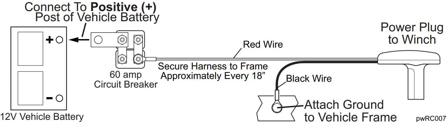 POWERWINCH RC23 Trailer Winch - Figure 4
