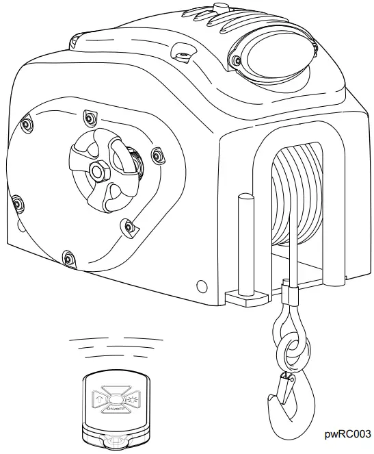 POWERWINCH RC23 Trailer Winch