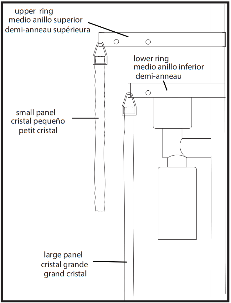 FREDRICK RAMOND 32703 Reverie LED 20 Inch Champagne Gold Indoor Chandelier Ceiling Light - fig