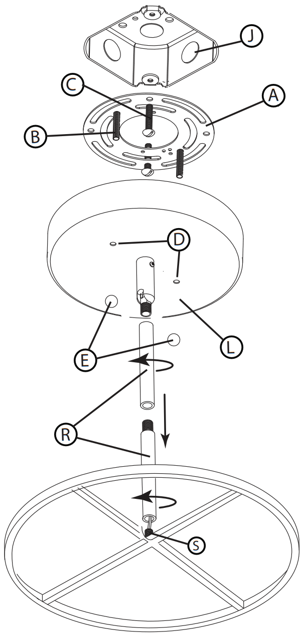 FREDRICK RAMOND 32703 Reverie LED 20 Inch Champagne Gold Indoor Chandelier Ceiling Light