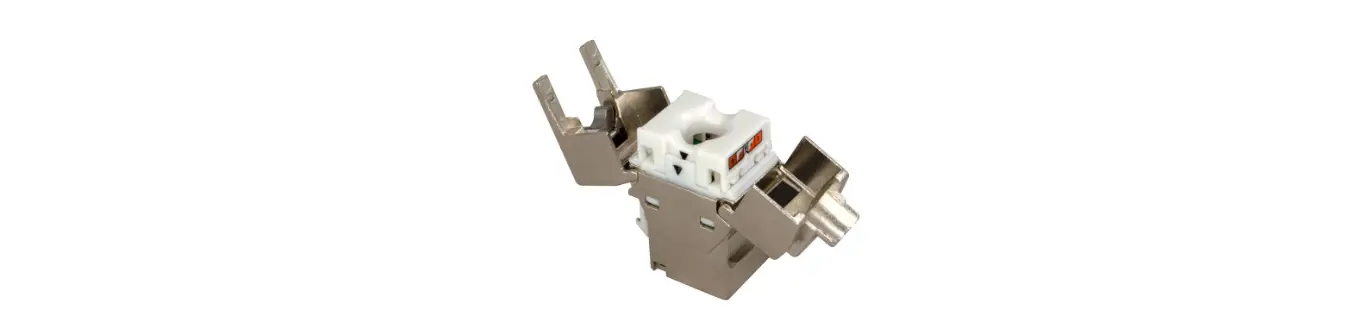 Simply45 S45-3750 10g Rated 180 Degree Shielded Keystone Jack Instruction Manual Simply45 S45-3750 10g Rated 180 Degree Shielded Keystone Jack Instruction Manual