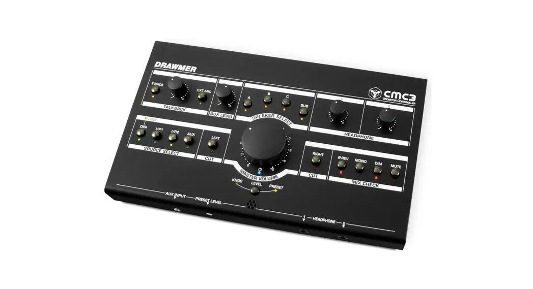 Drawmer Cmc3 Monitor Controller User Manual