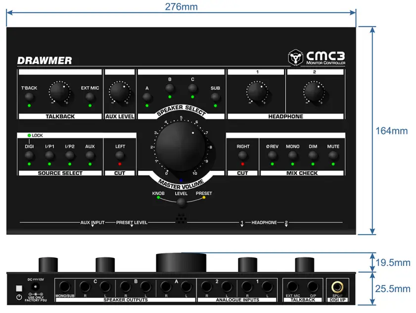 DRAWMER CMC3 Monitor Controller - INSTALLATION