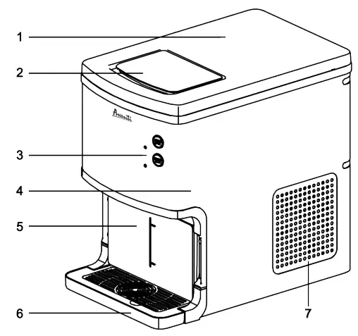 Avanti-NIMD3313S-IS-Nugget-Ice-Maker-fig-1