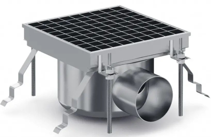 CombiSteel 7075.0100 Kitchen Drainage Floor Gully