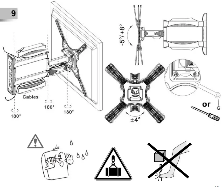 gembird-WM-55RT-05-Premium-TV-Wall-Mount-07