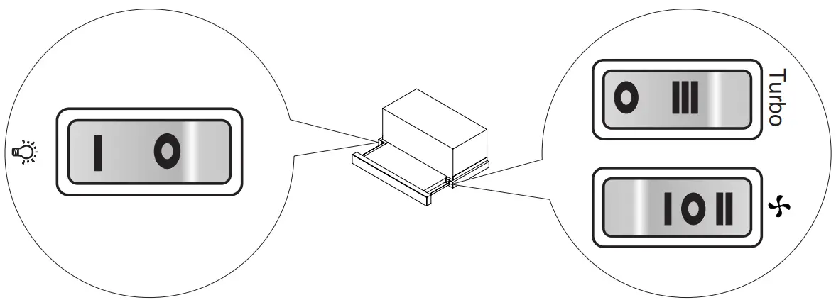 Amica OTP6253BG Kitchen Extractor Hood - Kitchen hood