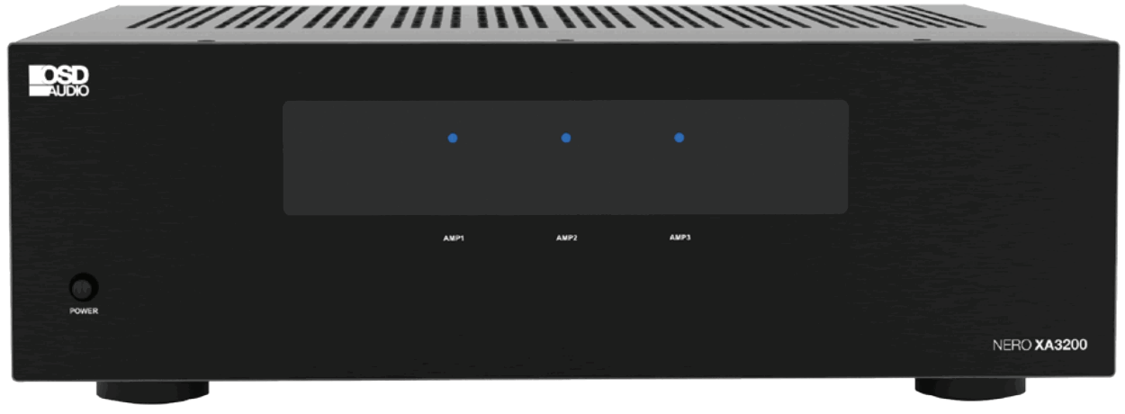 OSD Audio NERO XA3200 Multi Channel 3X Home Theater Amplifier