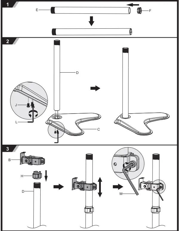 MONOPRICE-5561-Monitor-Table-Stand-fig-2
