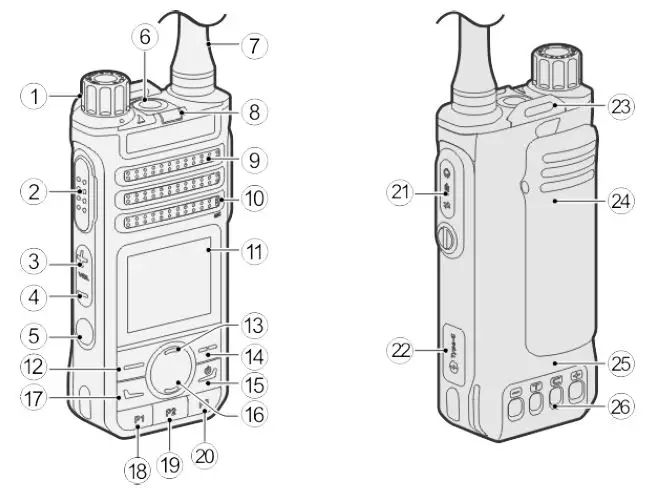 Hytera-BP56X-Digital-Portable-Radio-3