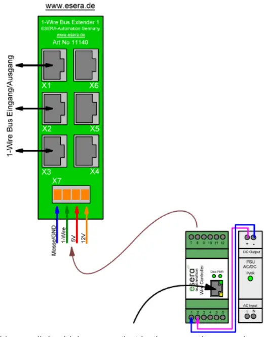 esera-11140 1-Wire-Distributor-for-Cable-Sensors-fig-1