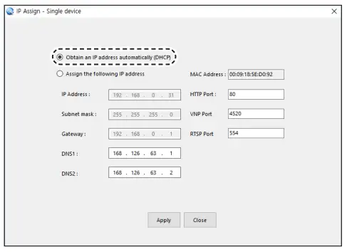 WISeNeT TNU-6322E Network Camera - Fig 36