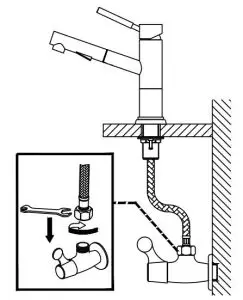 FIG 11 Connect waterlines