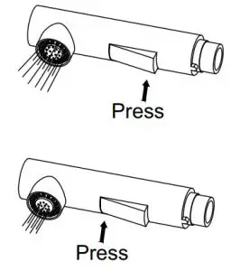 FIG 14 Check spray head