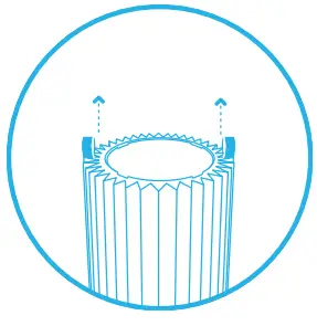 Blueair Blue 3210 3410 - main filter18