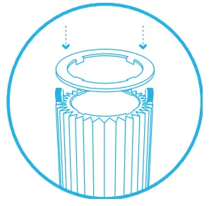 Blueair Blue 3210 3410 - main filter30