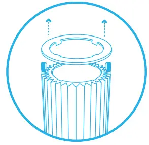 Blueair Blue 3210 3410 - main filter9