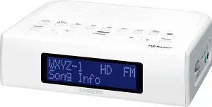 Sangean HDR-15 AM/FM HD Radio Clock Radio