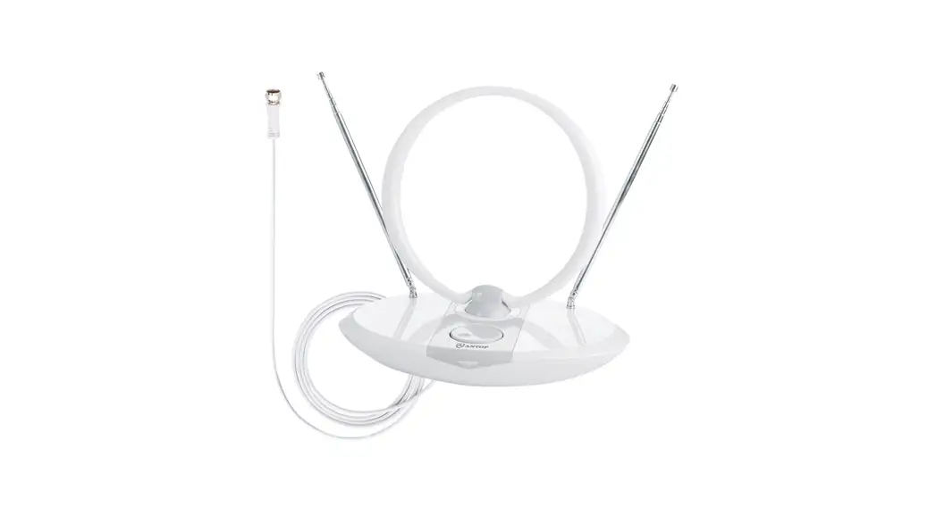 Antop At‐406bv White Mini Big Boy Smartpass Amplified Indoor/outdoor Hdtv Antenna User Guide