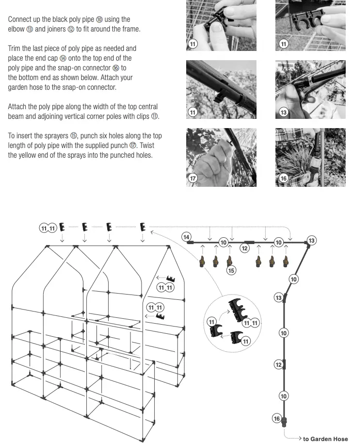 Misting System Connection
